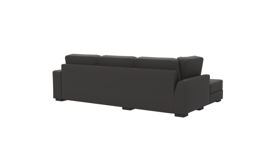 Contemporary L-Shaped Sofa Model 3D - Professional 3D Model Render 6