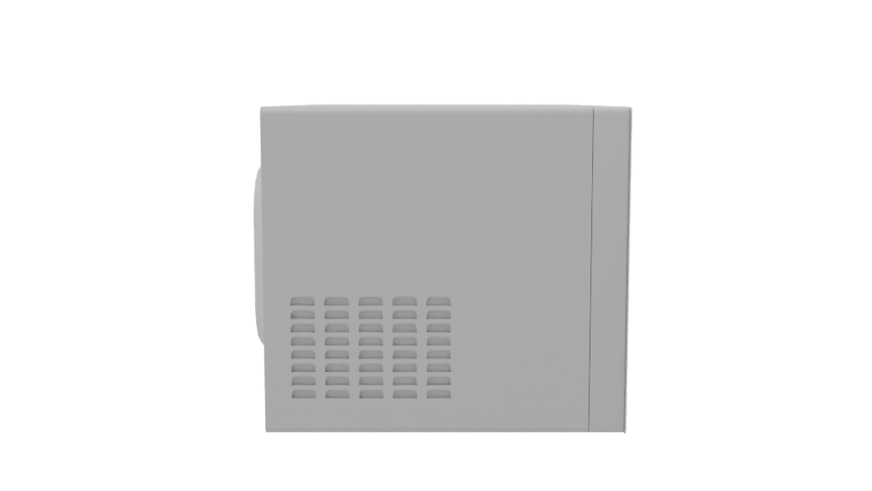 Sleek Microwave Oven 3D Model - Professional 3D Model Render 8