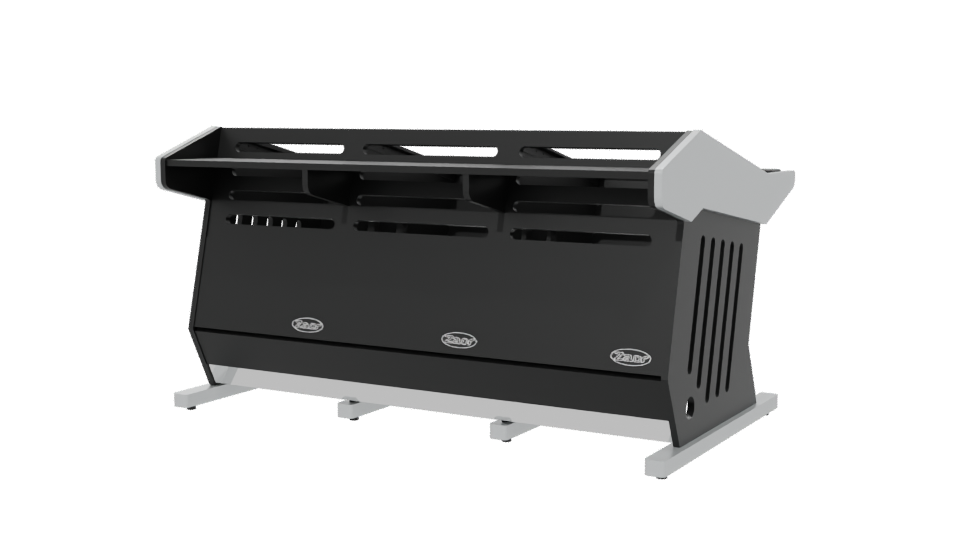 Stylish Modern Storage Shelving Unit - Professional 3D Model Render 6