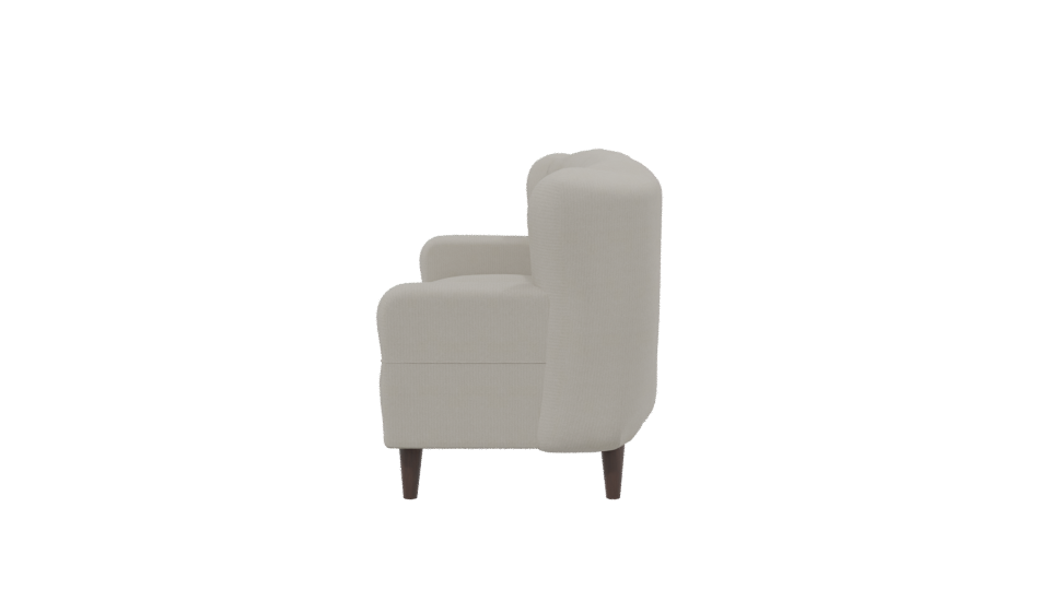 Elegant Fabric Sofa 3D Model - Professional 3D Model Render 2