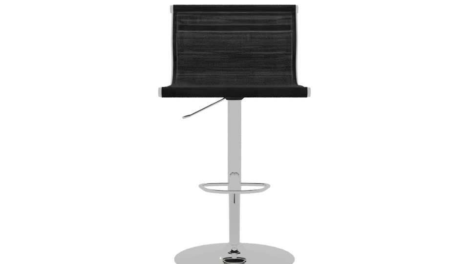 Stylish Bar Stool 3D Model - Professional 3D Model Render 11