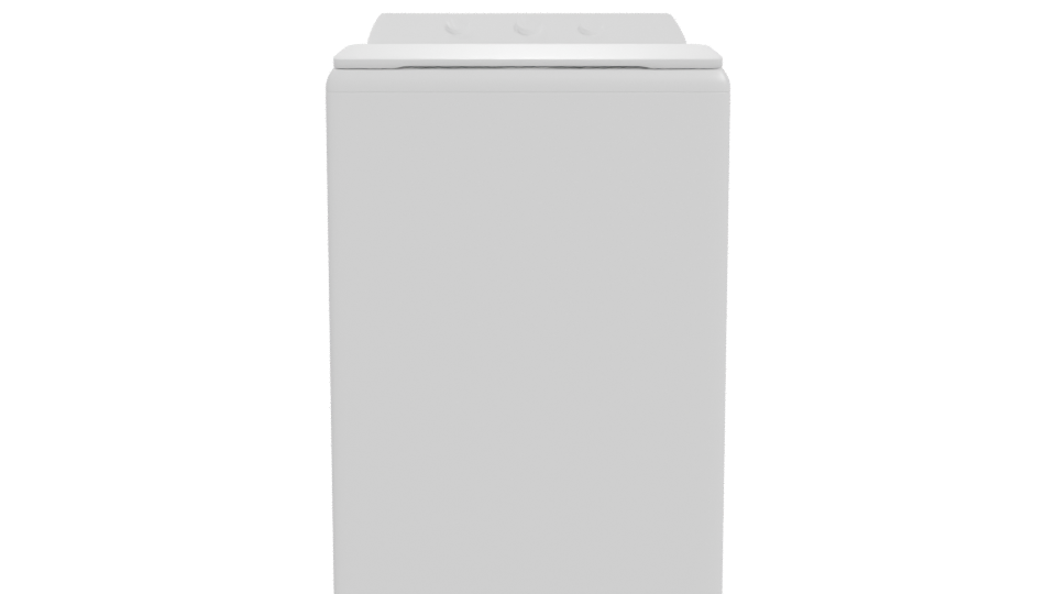 Compact Top-Loading Washing Machine 3D Model - Professional 3D Model Render 11