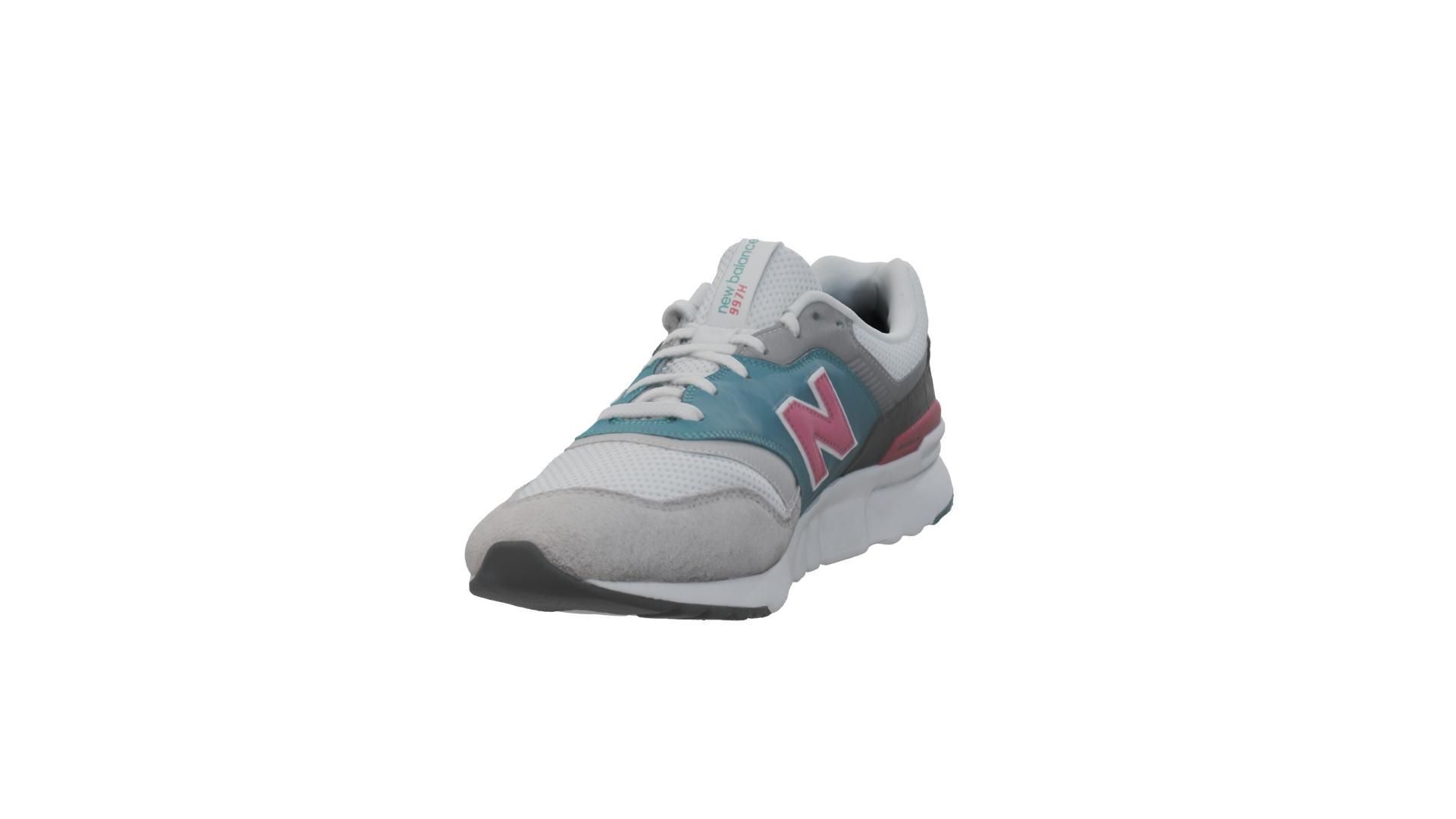 Stylish Retro Running Sneakers 3D Model - Professional 3D Model Render 12