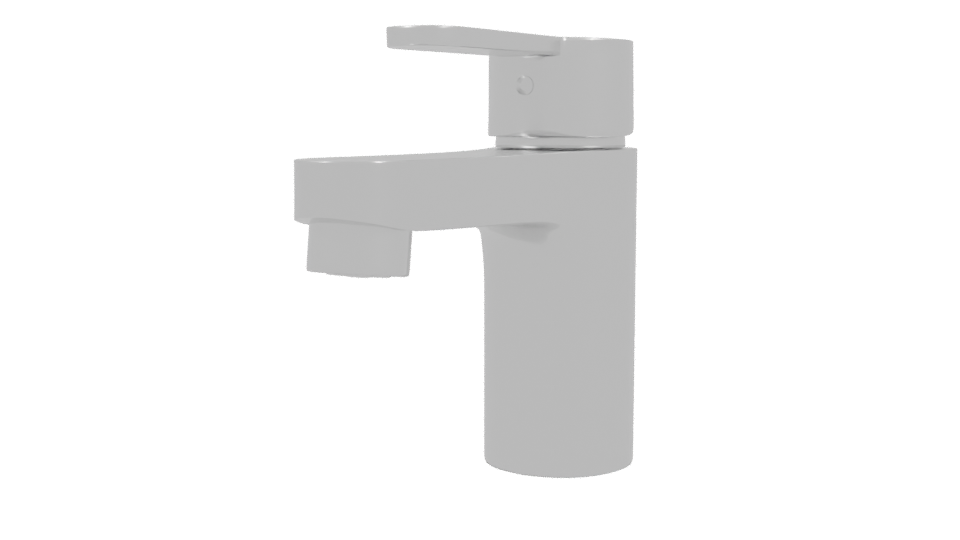 Modern Bathroom Faucet 3D Model - Professional 3D Model Render 3