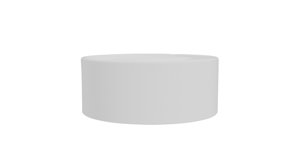 Sleek Freestanding Bathroom Sink Model - Professional 3D Model Render 11