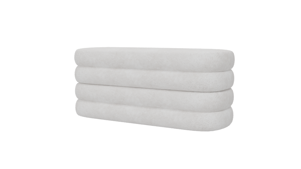 Soft Textured Pillow Set 3D - Professional 3D Model Render 6