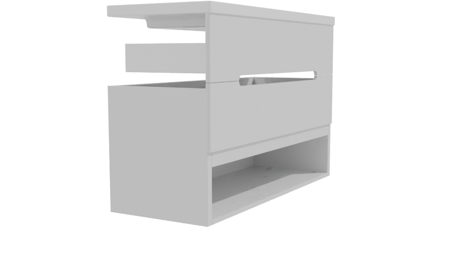 Elegant Modern Bathtub 3D Model - Professional 3D Model Render 9