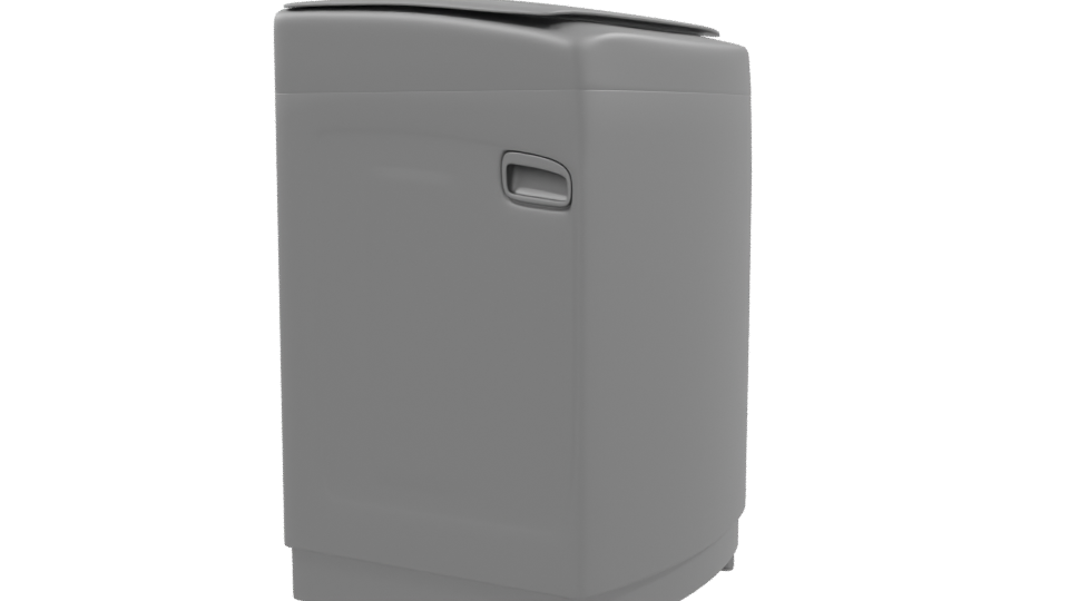 Stylish Household Trash Bin 3D - Professional 3D Model Render 9