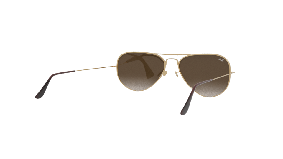 Elegant Aviator Sunglasses Model - Professional 3D Model Render 6
