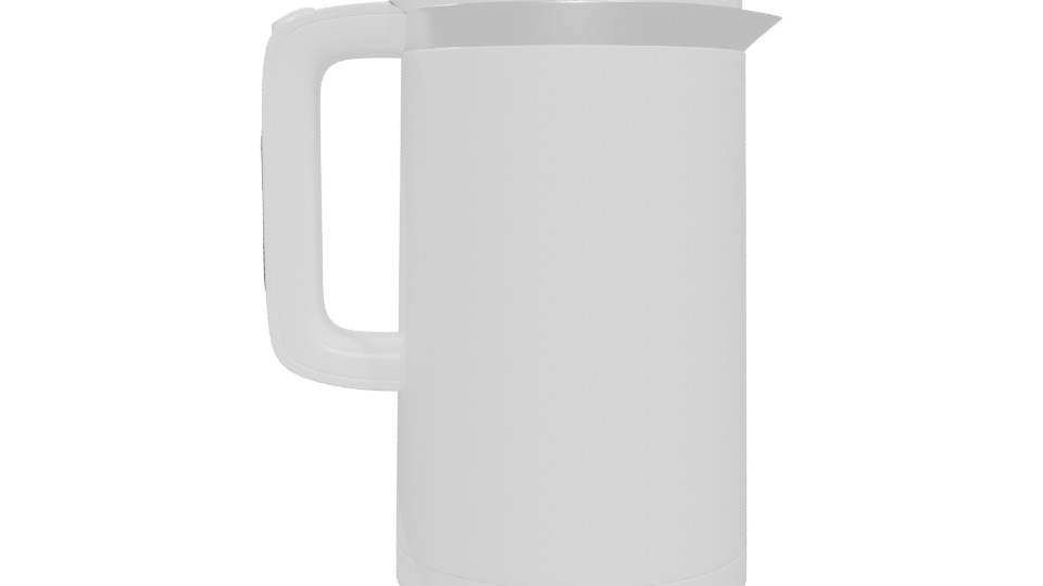 Stylish Electric Kettle 3D Model - Professional 3D Model Render 5