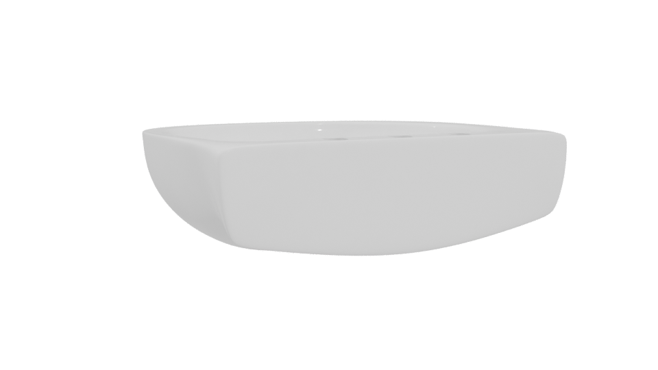 Stylish Modern Bathtub 3D Model - Professional 3D Model Render 4