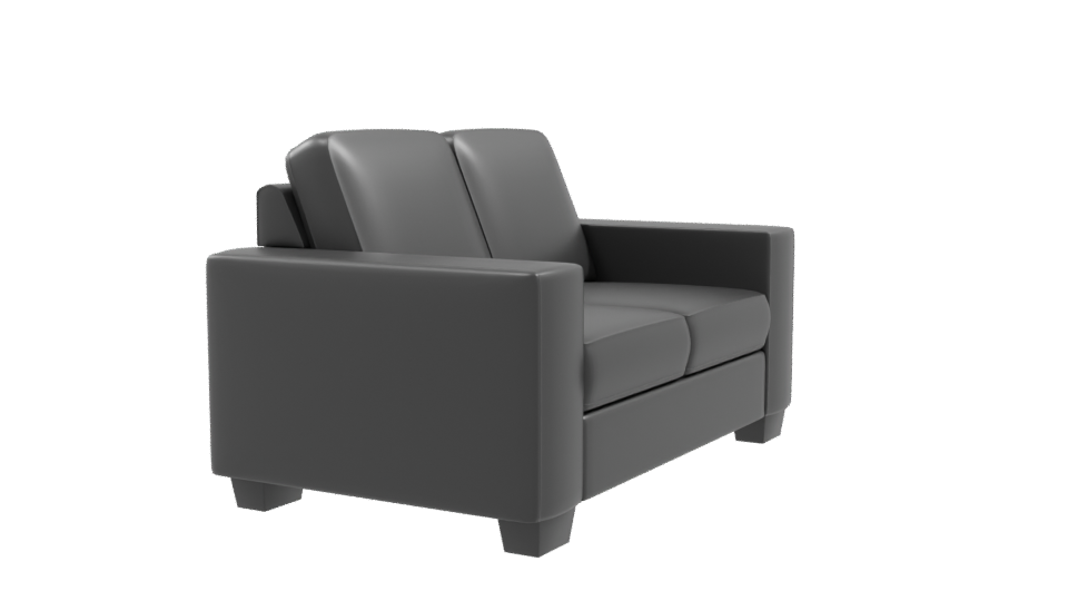 Modern Grey Sofa 3D Model - Professional 3D Model Render 9