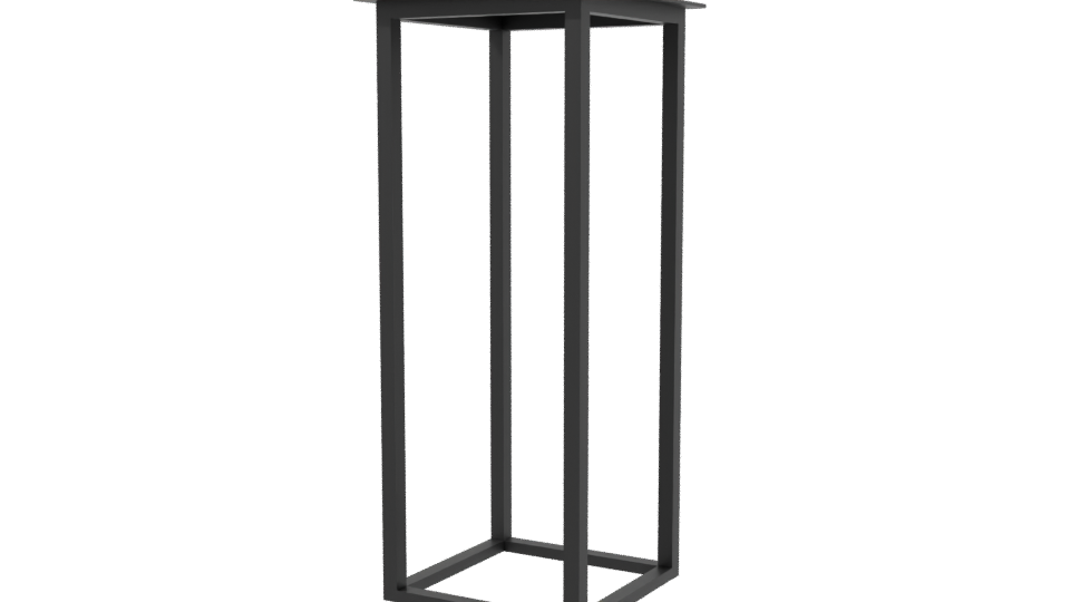 Minimalist Display Stand Model 8141ea04 - Professional 3D Model Render 3