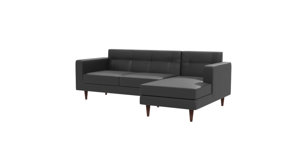 Contemporary Sectional Sofa 3D Model - Professional 3D Model Render 12