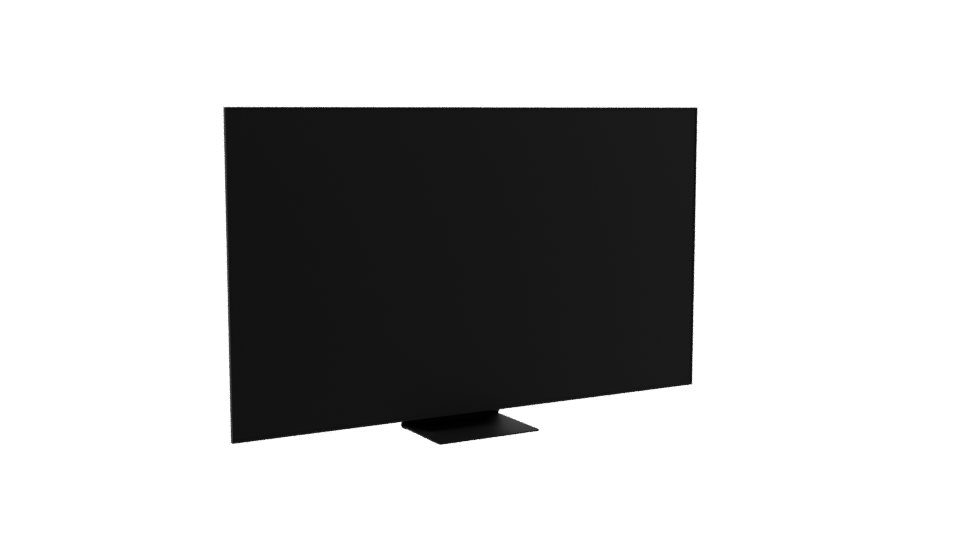 Sleek Modern Television 3D Model - Professional 3D Model Render 10