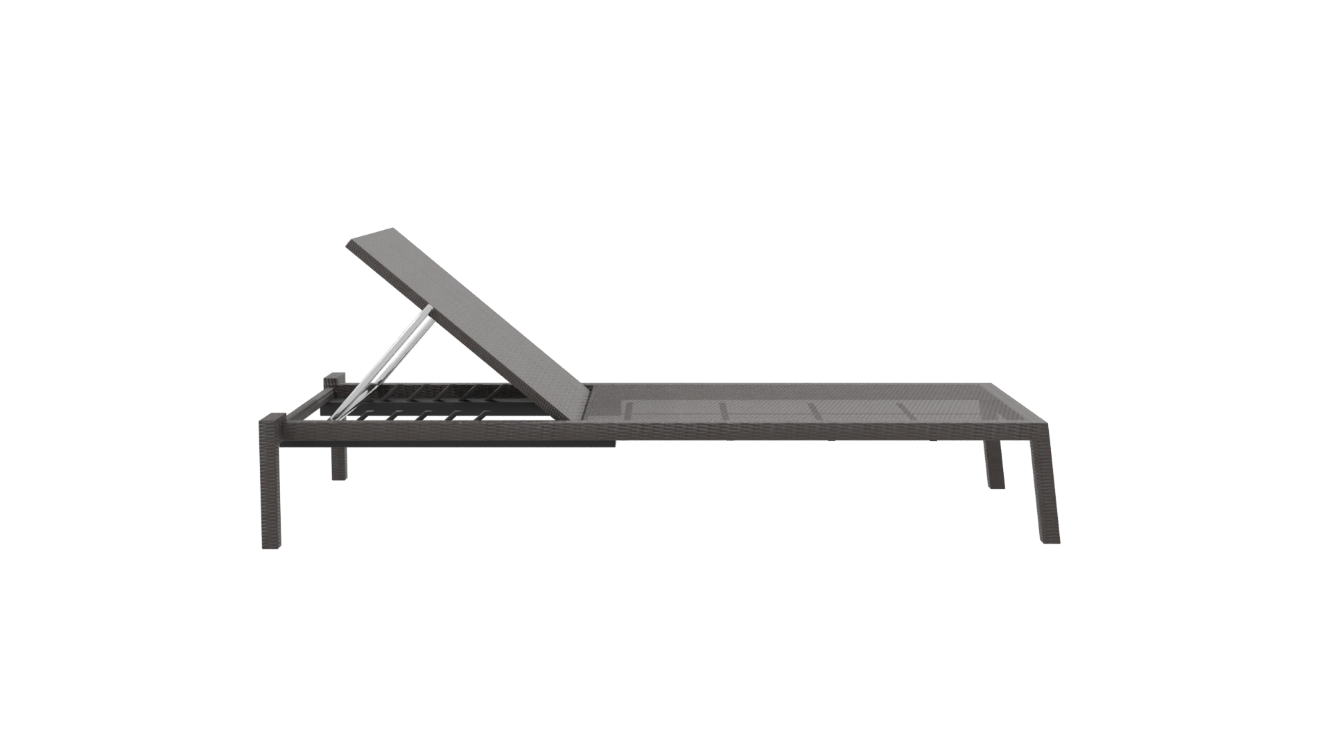 Stylish Outdoor Lounge Chair 3D - Professional 3D Model Render 8