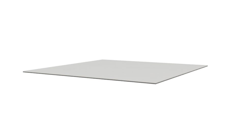 Minimalist White Platform Model - Professional 3D Model Render 12