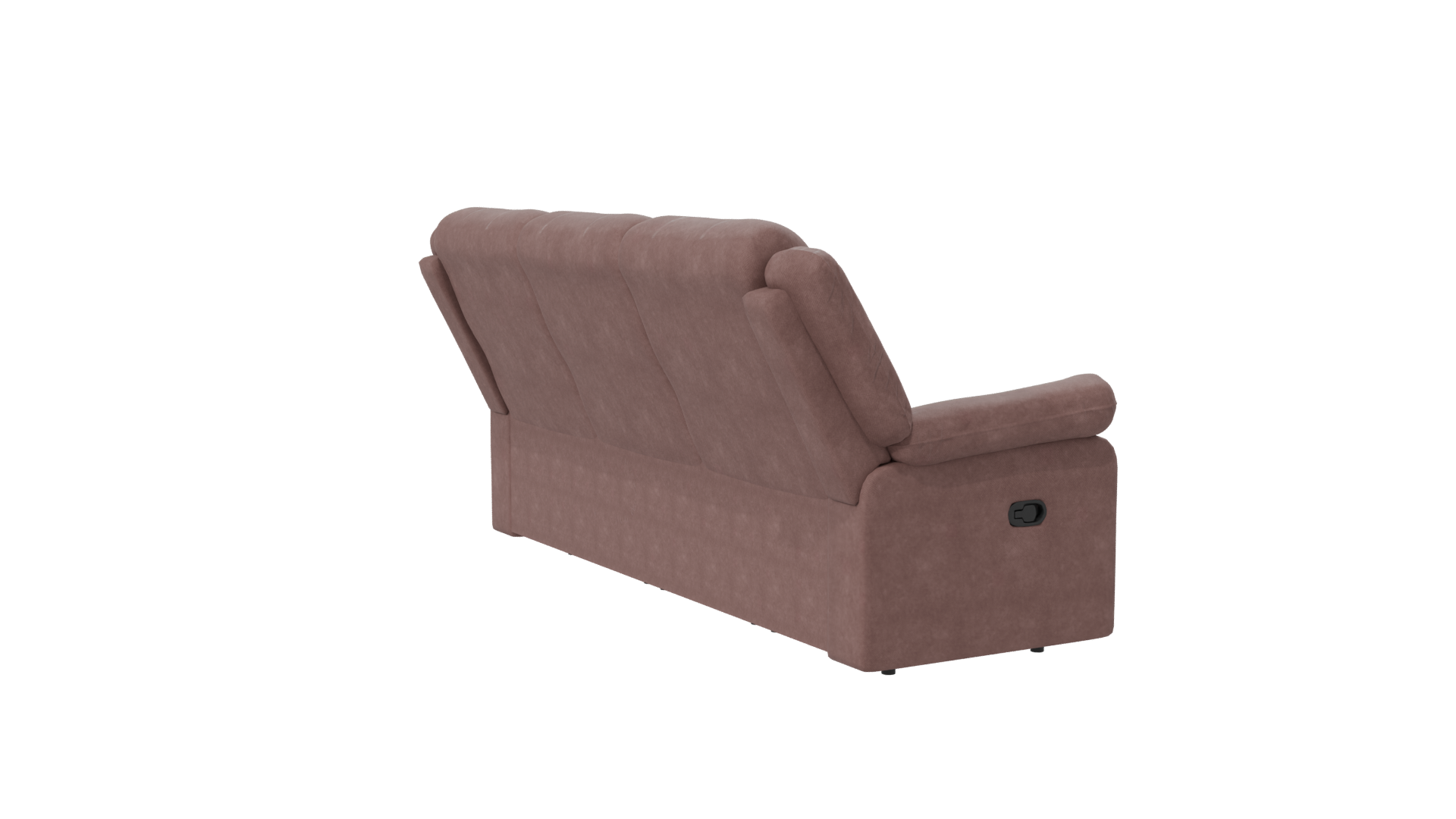 Contemporary Reclining Sofa Model - Professional 3D Model Render 7
