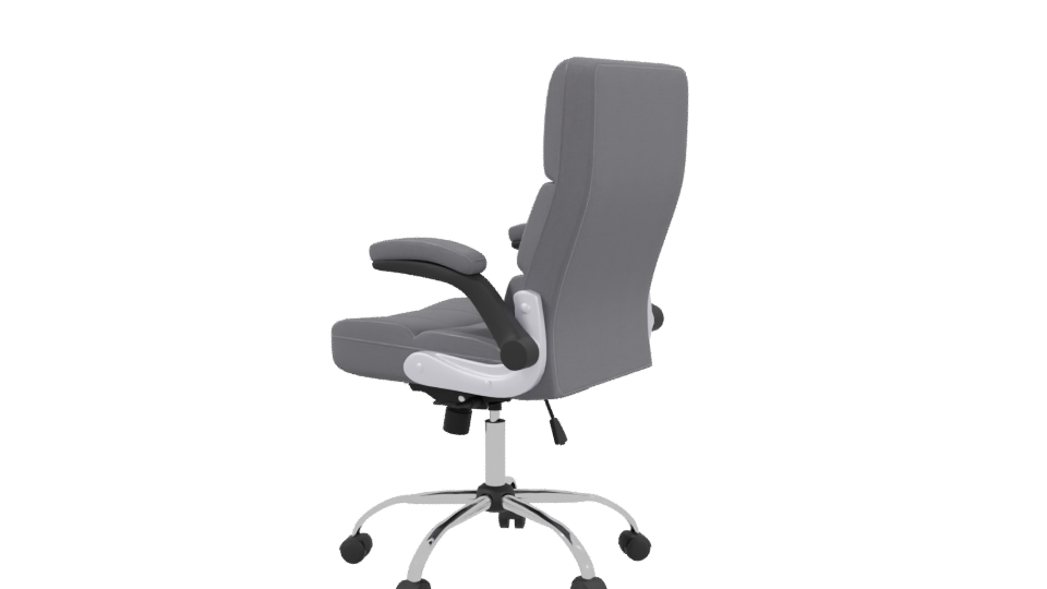 Stylish Modern Office Chair 3D - Professional 3D Model Render 3