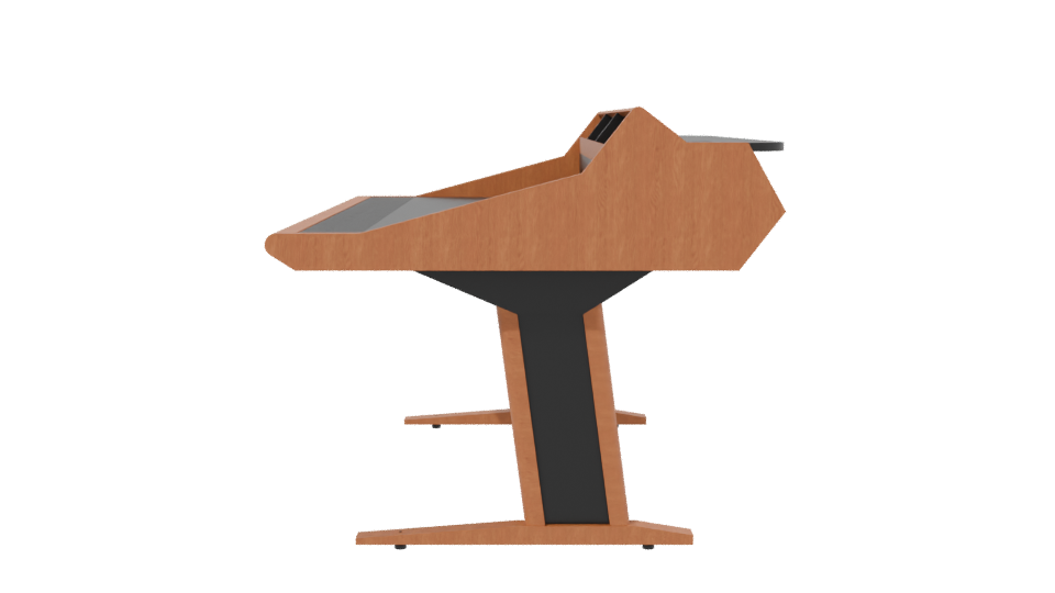 Stylish Office Desk 3D Model - Professional 3D Model Render 2
