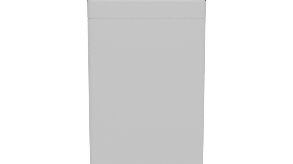 Compact Modern Washing Machine 3D - Professional 3D Model Render 5