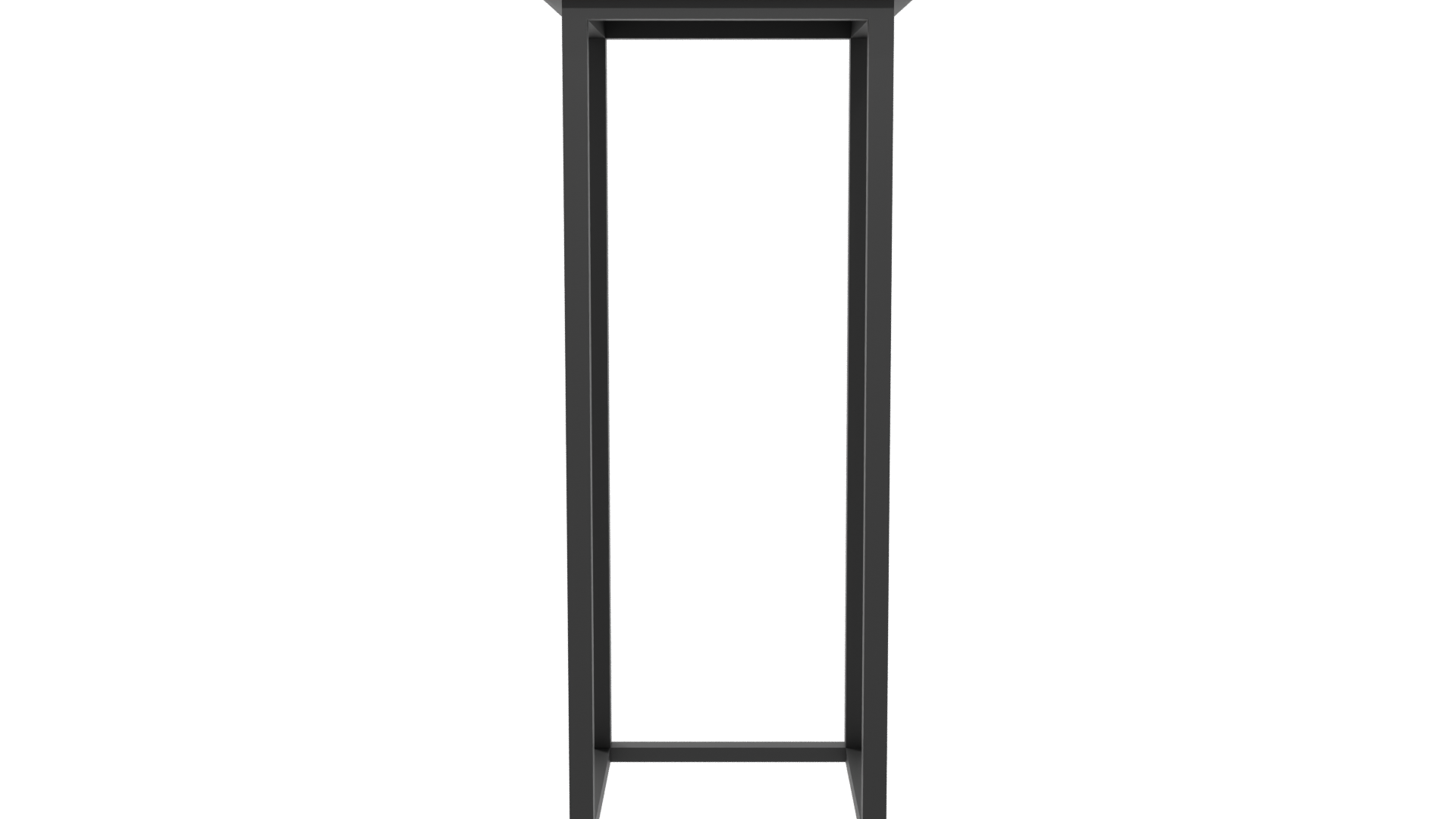 Minimalist Metal Display Stand 3D - Professional 3D Model Render 5