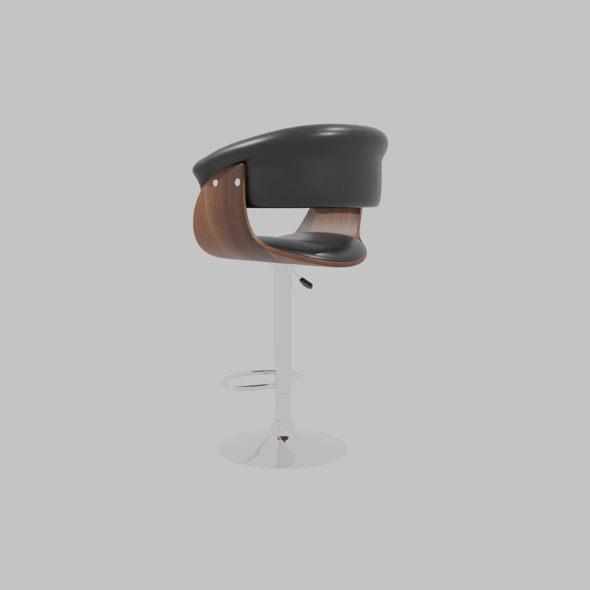 SILLA BAR TOLEDO MADERA