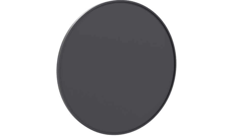 Glossy Round Mirror 3D Model - Professional 3D Model Render 10