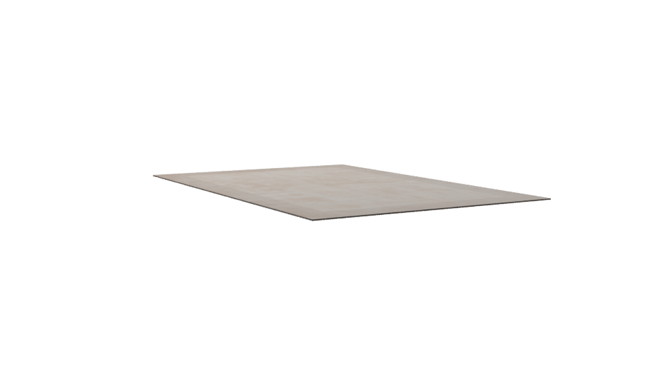 Elegant Minimalist Wooden Rectangle Table 3D Model - Professional 3D Model Render 7