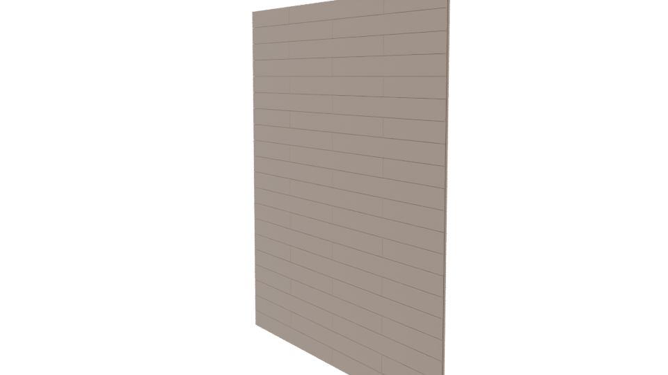 Stylish Pleated Wall Panel 3D - Professional 3D Model Render 13