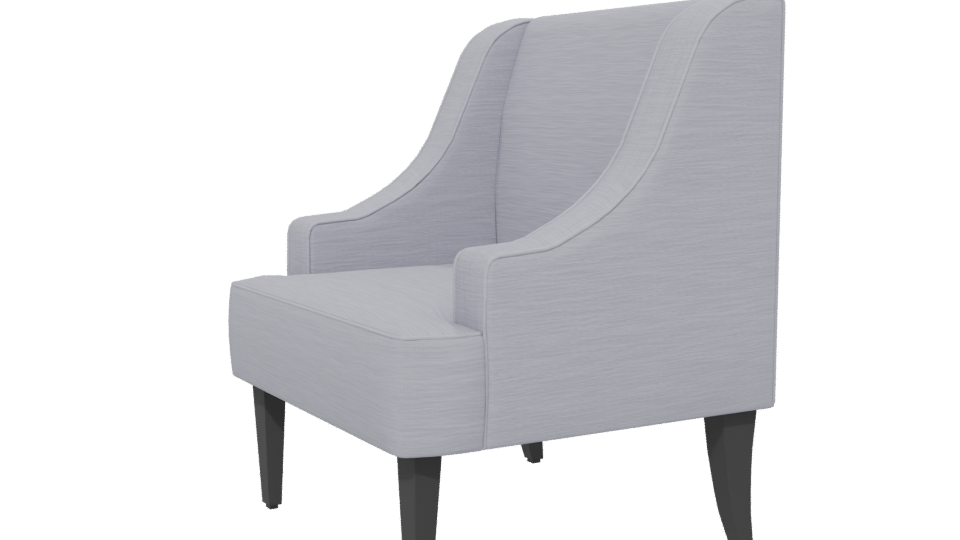 Elegant Modern Armchair Model - Professional 3D Model Render 13