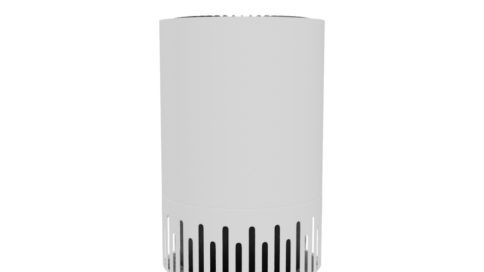 Compact Air Purifier 3D Model - Professional 3D Model Render 5