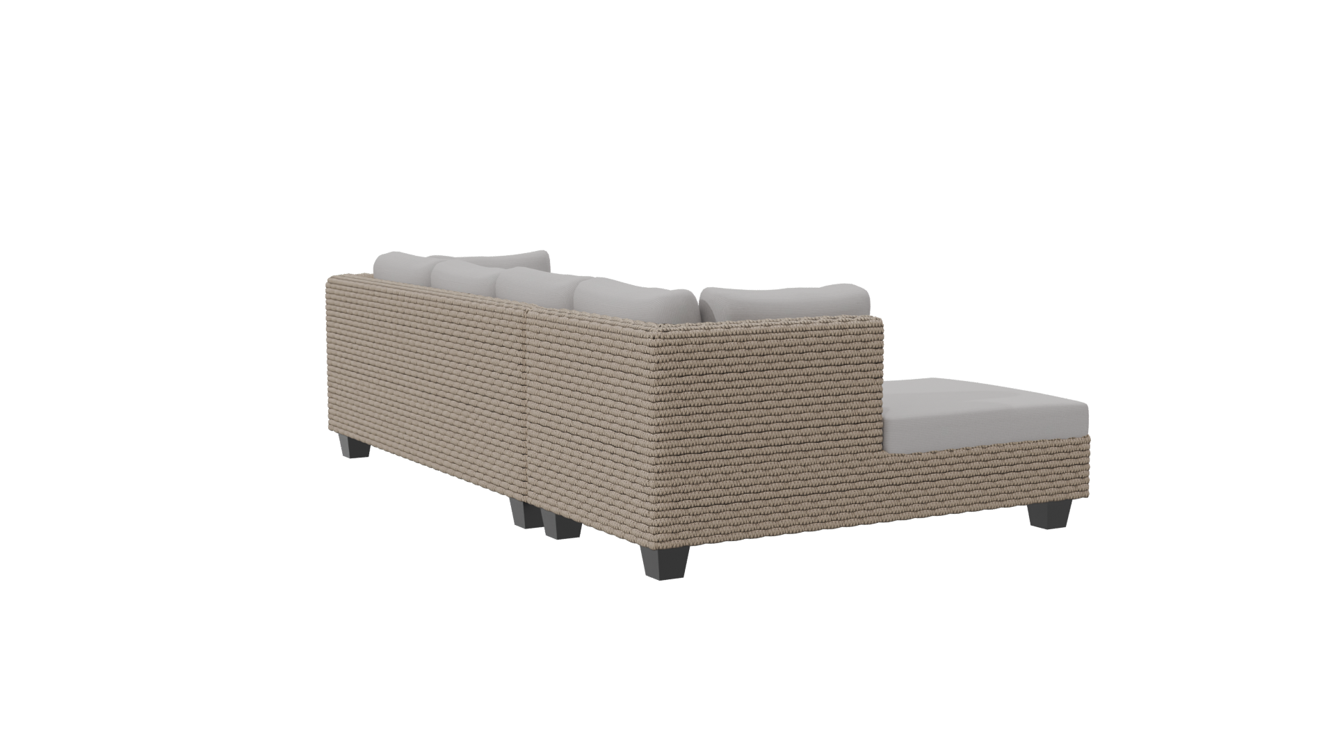 KATINA Outdoor Sofa Sectional 3D - Professional 3D Model Render 7