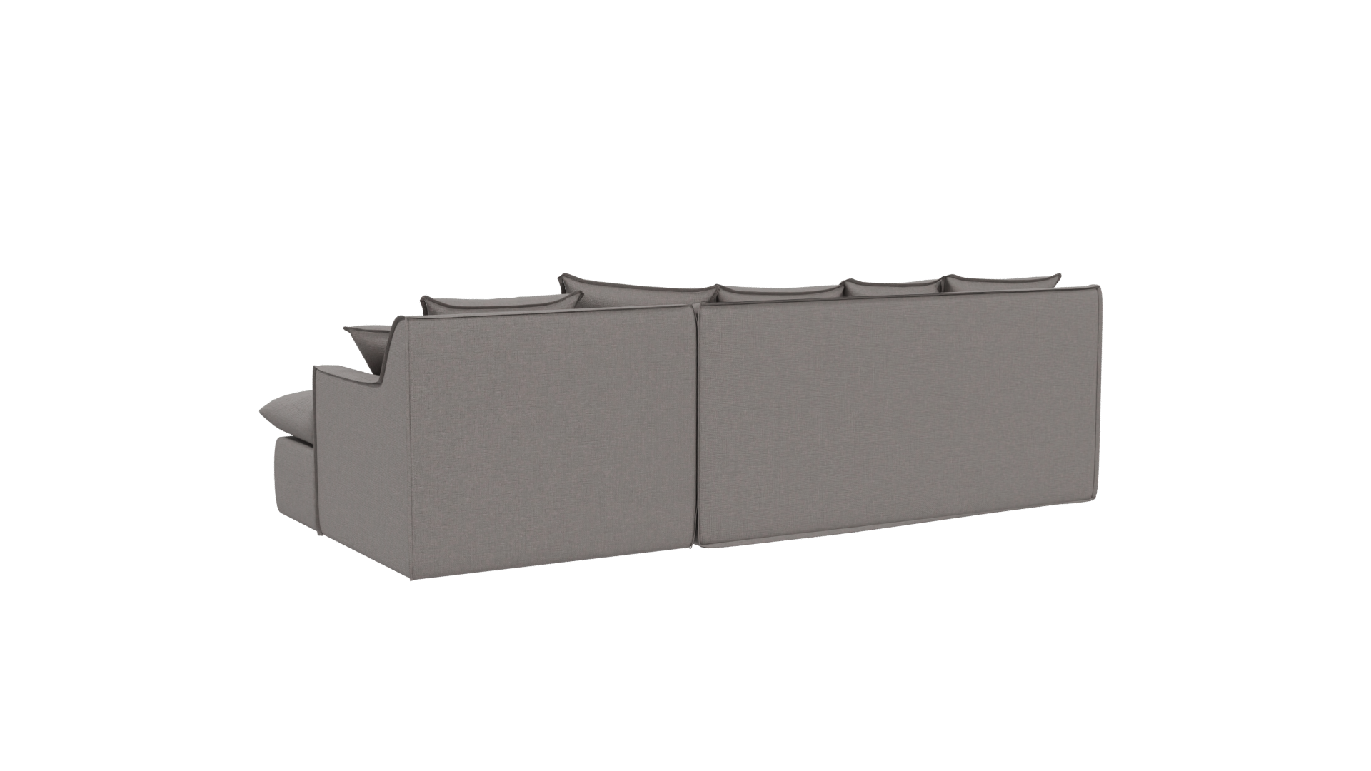 Modern Fabric Sofa 3D Model - Professional 3D Model Render 4