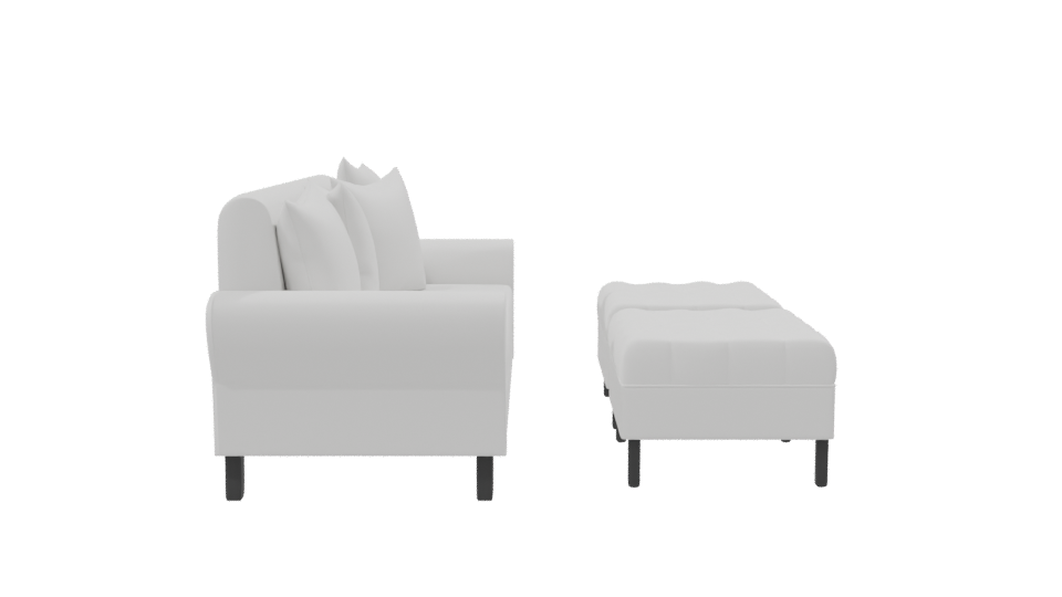 Stylish Modern Sofa 3D Model - Professional 3D Model Render 8