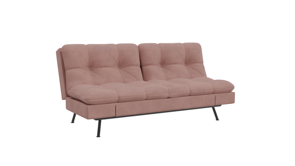 Stylish Modern Fabric Sofa 3D Model - Professional 3D Model Render 10
