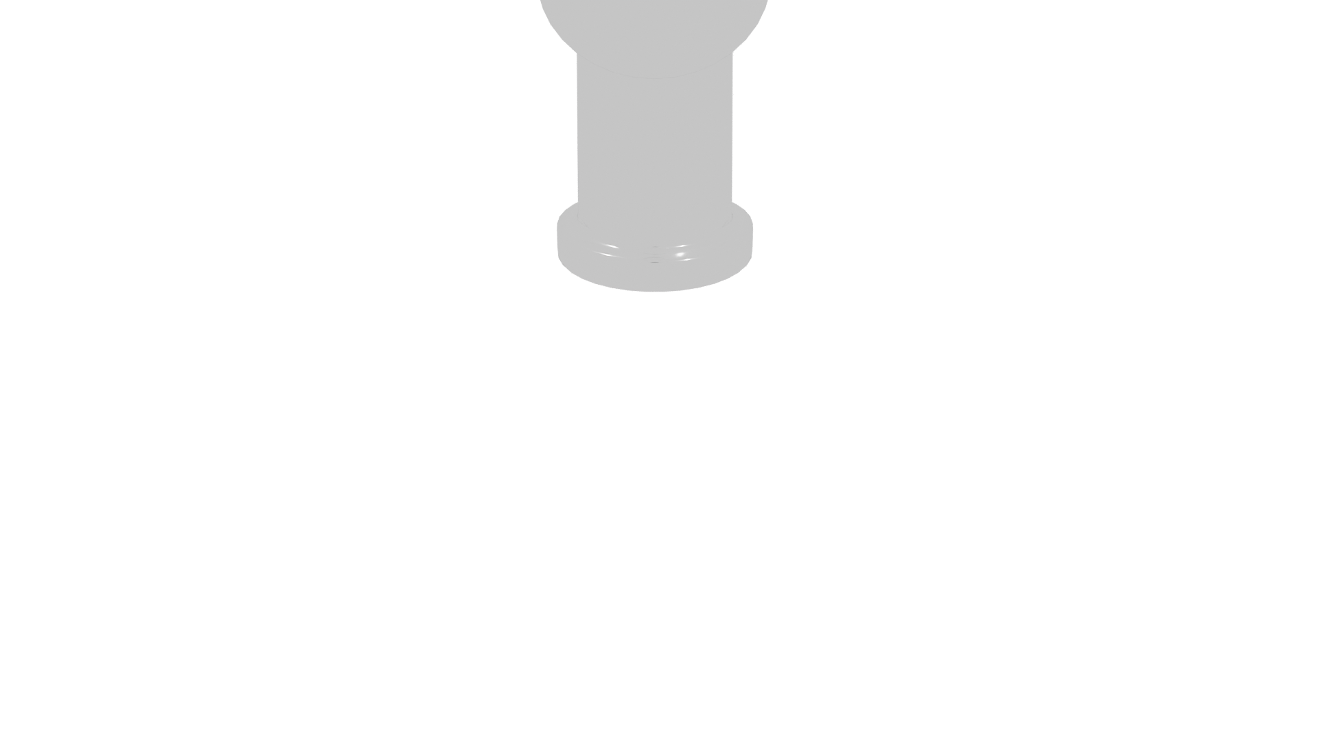 Stylized Spiral Toothpick Holder 3D Model - Professional 3D Model Render 4