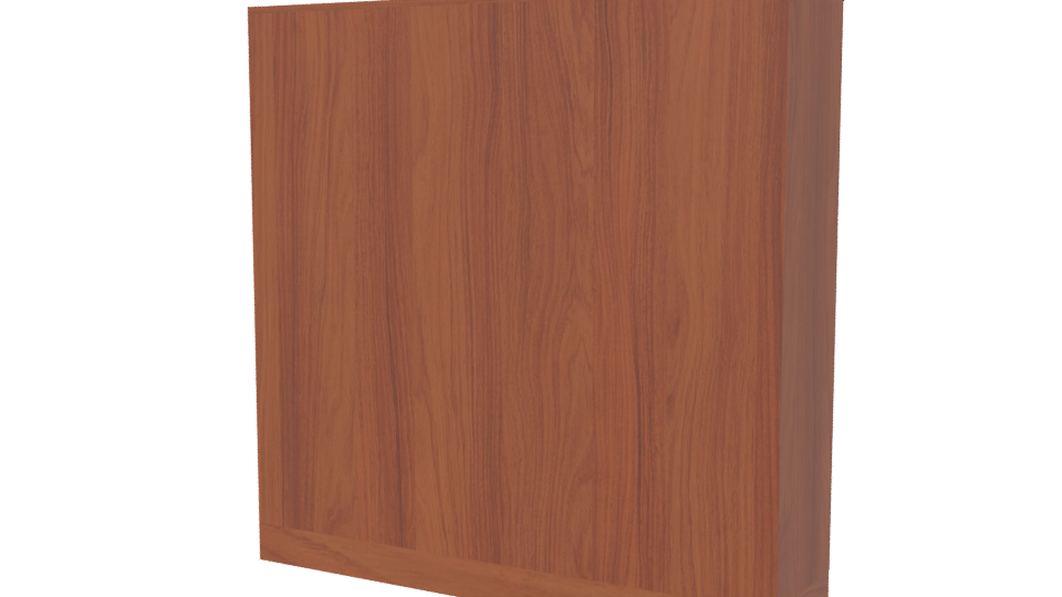 Stylish Wooden Storage Cabinet 3D - Professional 3D Model Render 6