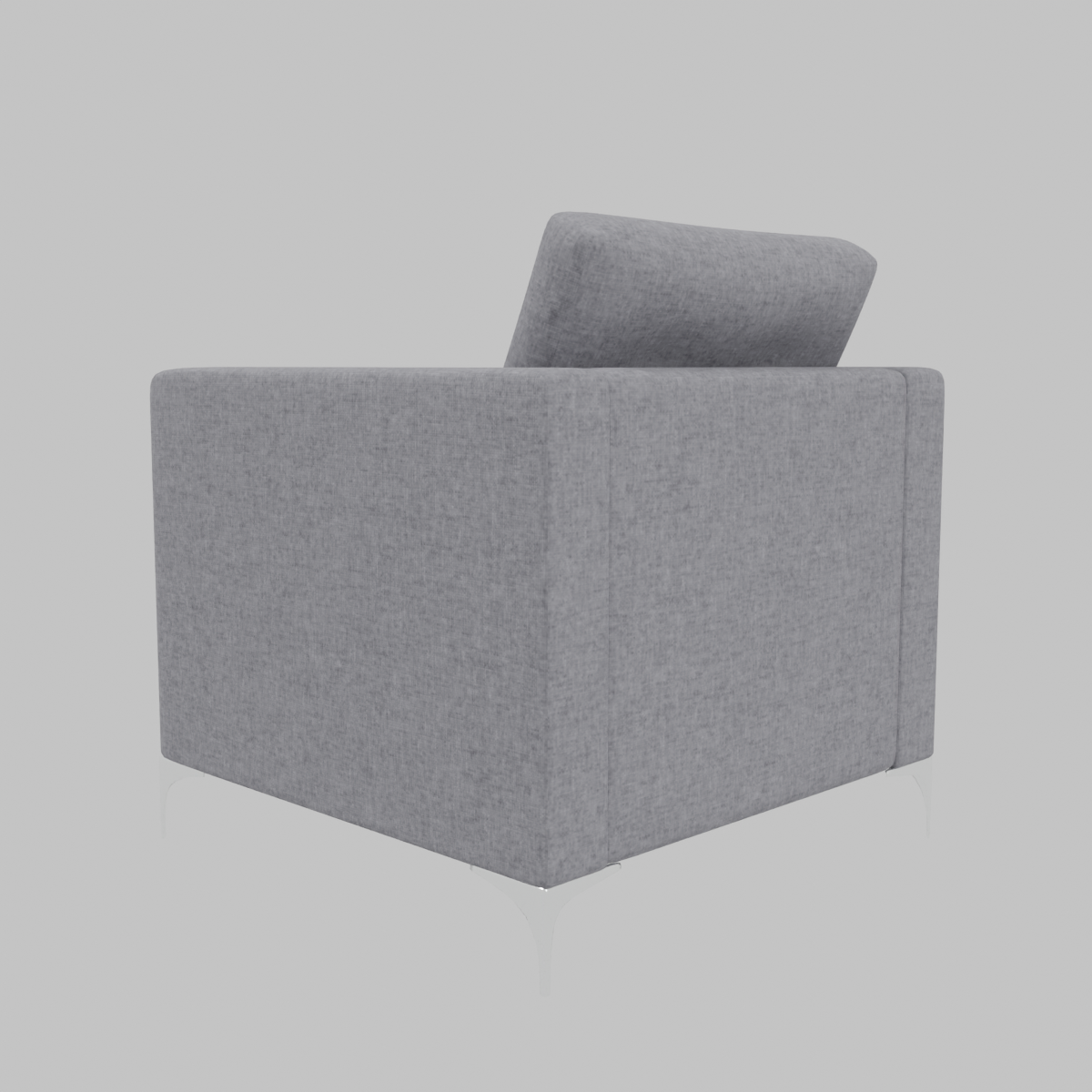 SOFA MARINA 1 CPO TELA GRIS