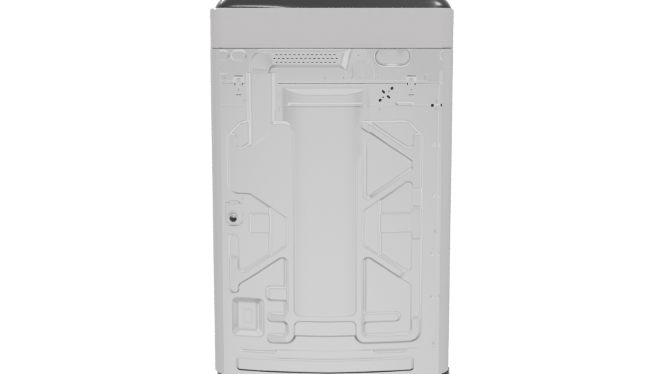 Stylish Household Washing Machine 3D - Professional 3D Model Render 5