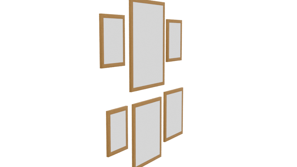 Betina Decorative Wall Art 3D - Professional 3D Model Render 3