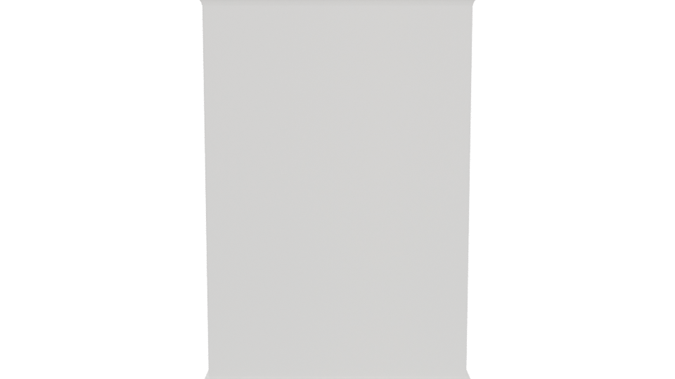 Elegant White Wardrobe Model - Professional 3D Model Render 5