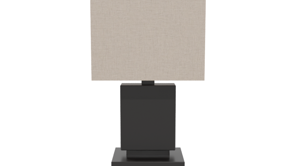 Stylish Modern Table Lamp 3D - Professional 3D Model Render 5