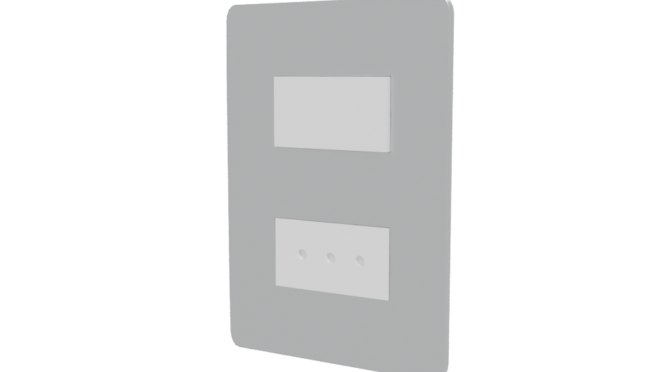 Modern Rectangular Metal Frame 3D - Professional 3D Model Render 12