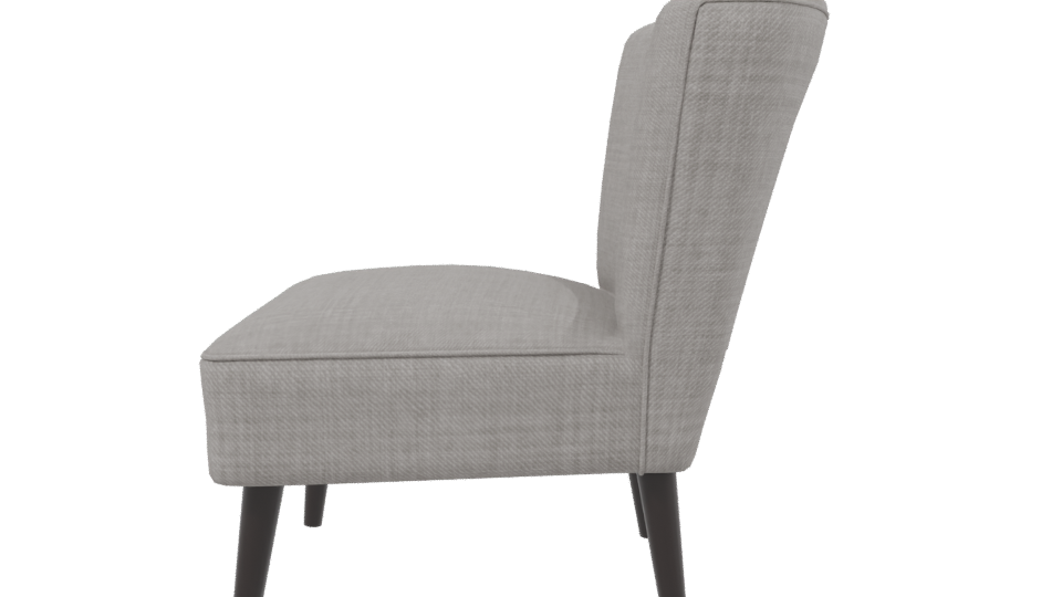 Elegant Minimalist Chair 3D - Professional 3D Model Render 2