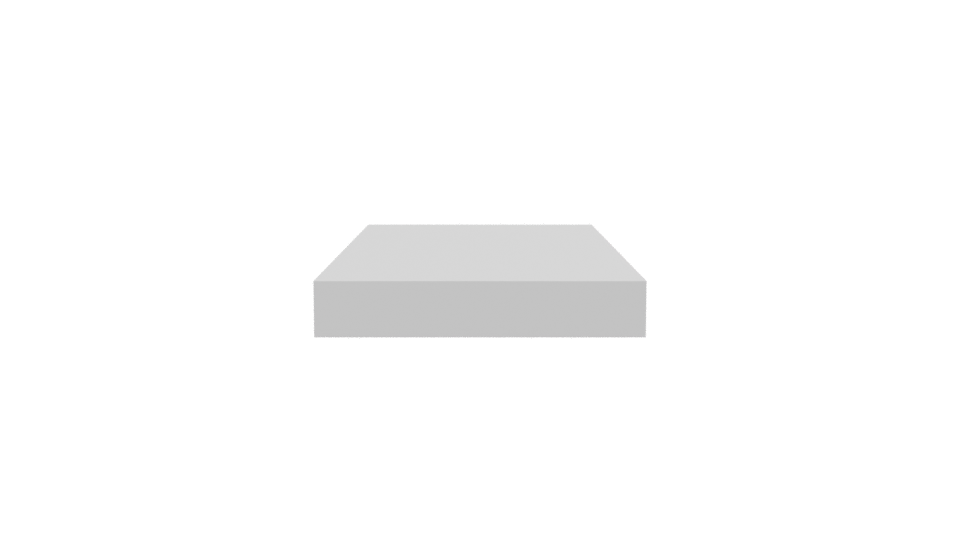 Minimalist White Table Model - Professional 3D Model Render 8