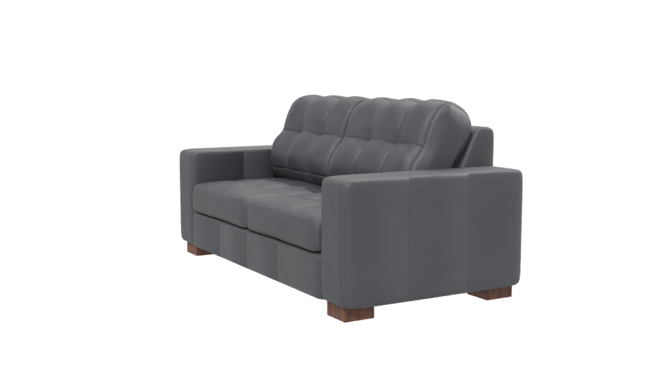 Stylish Modern Upholstered Sofa - Professional 3D Model Render 13