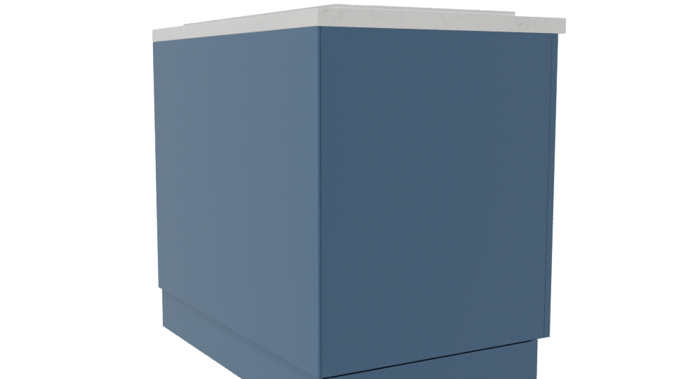 Stylish Modern Kitchen Island 3D - Professional 3D Model Render 7