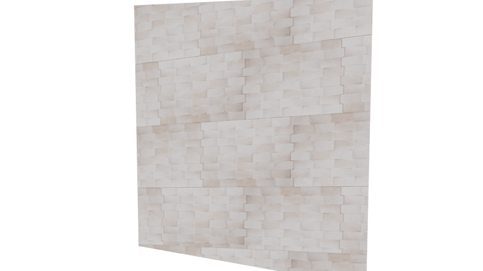 Stylish Textured Wall Panel 3D Model - Professional 3D Model Render 6