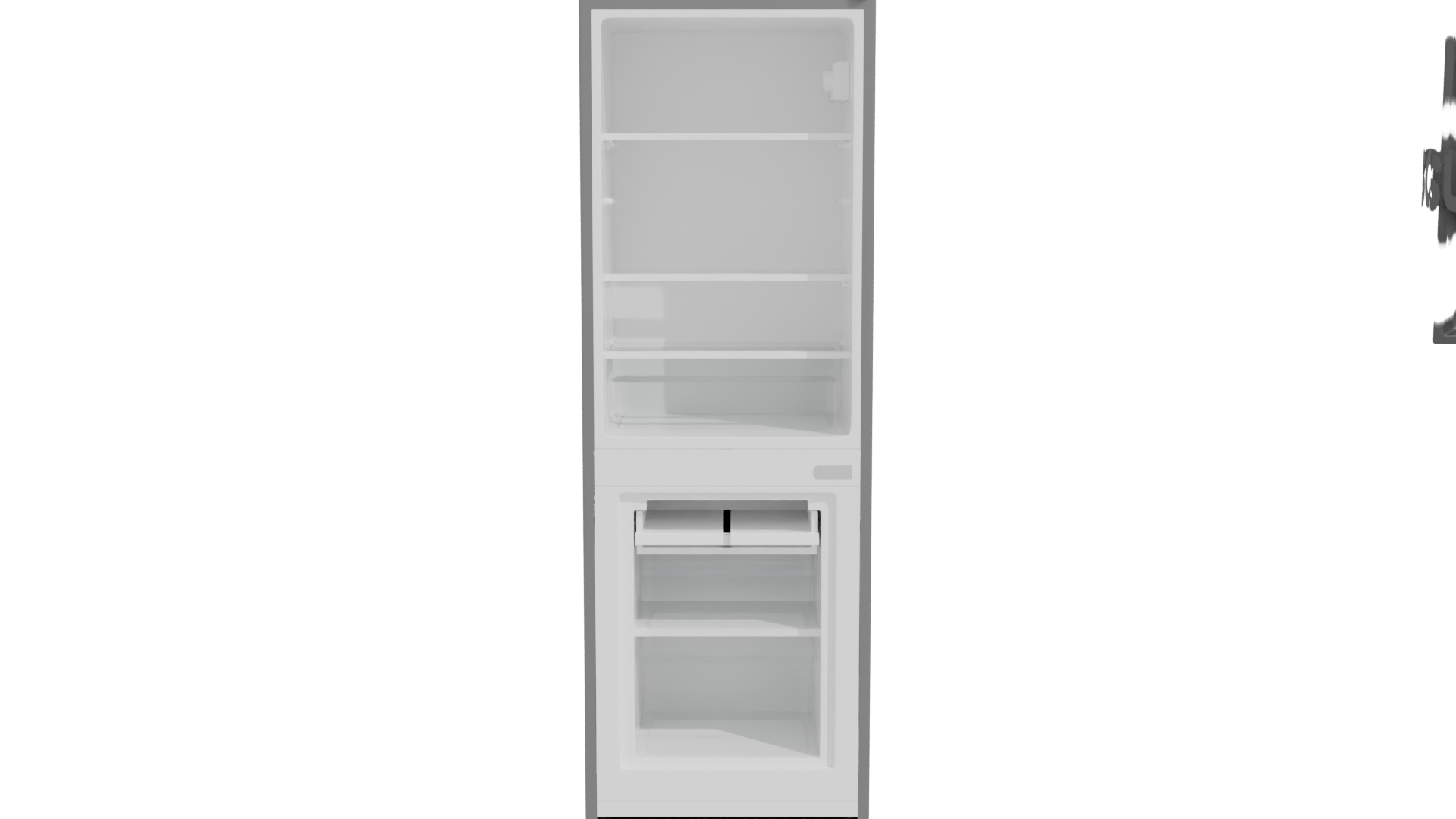 Mademsa Refrigerator 3D Model - Professional 3D Model Render 11